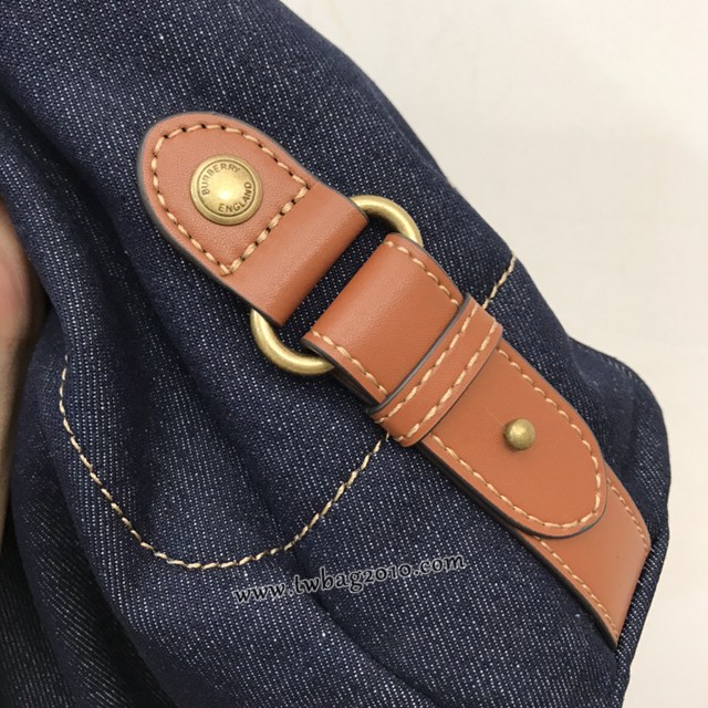 Burberry專門店新款中古腋下包 巴寶莉牛皮手腕肩背包 yxb1416